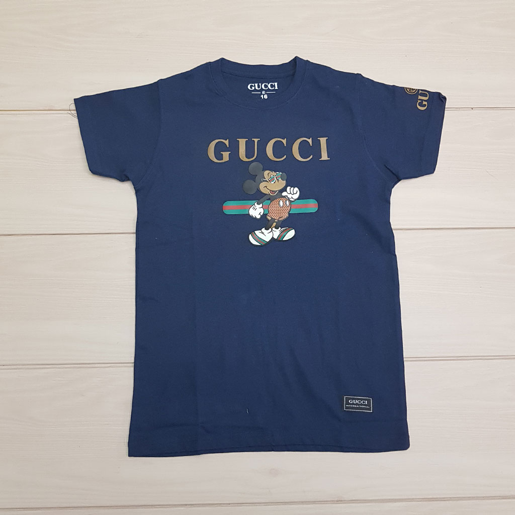 تی شرت پسرانه 24592 سایز 2 تا 16 سال مارک GUCCI