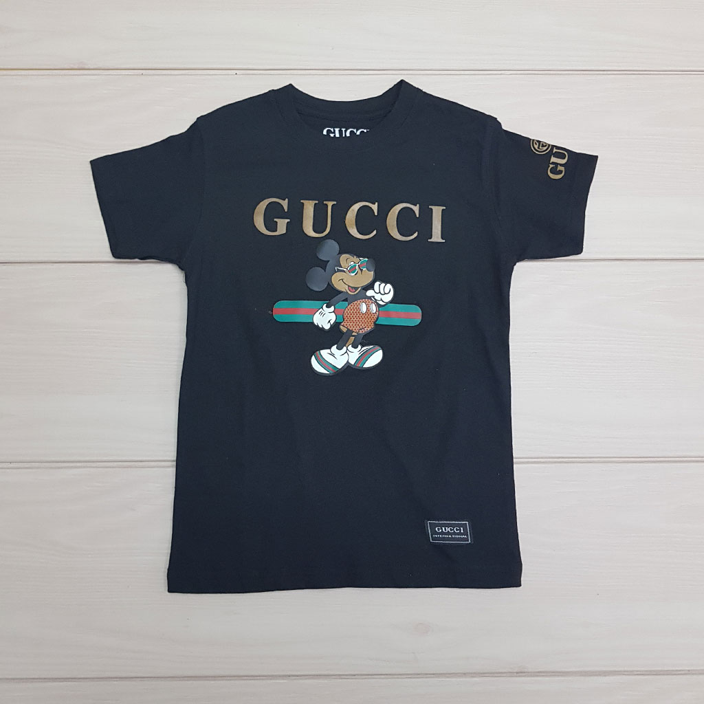 تی شرت پسرانه 24592 سایز 2 تا 16 سال مارک GUCCI