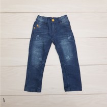 شلوار جینز پسرانه 24604 سایز 2 تا 7 سال مارک KIKI&KOKO