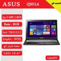 لپ تاپ استوک asus q501la کد 17933