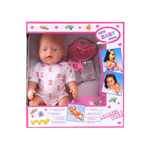 عروسک مارسل تویز مدل New Baby Born 6000818