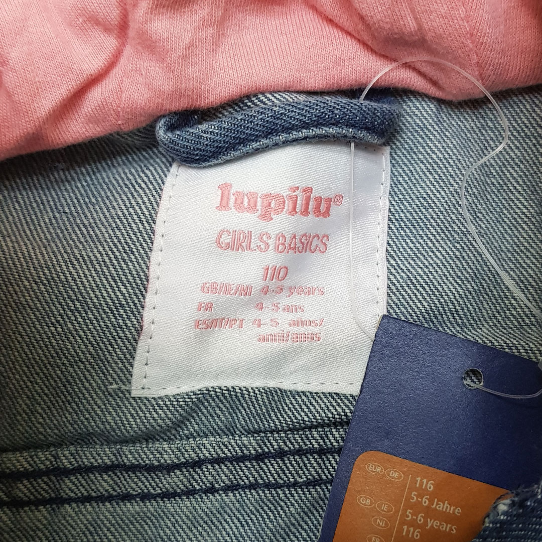 کت جینز دخترانه 25328 سایز 18 ماه تا 13 سال مارک LUPILU PEPPERTS