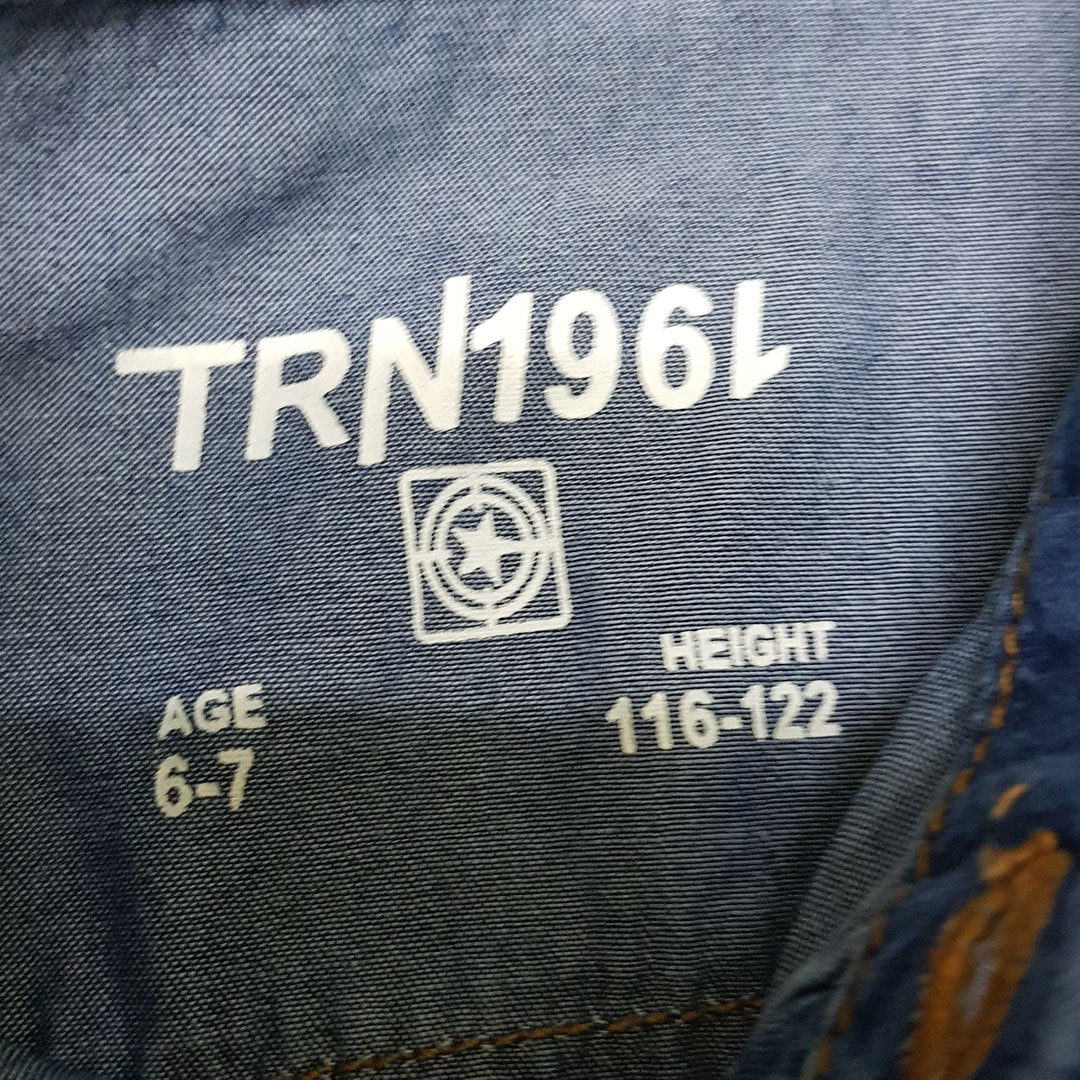 پیراهن جینز 26581 سایز 4 تا 9 سال مارک TRN1961
