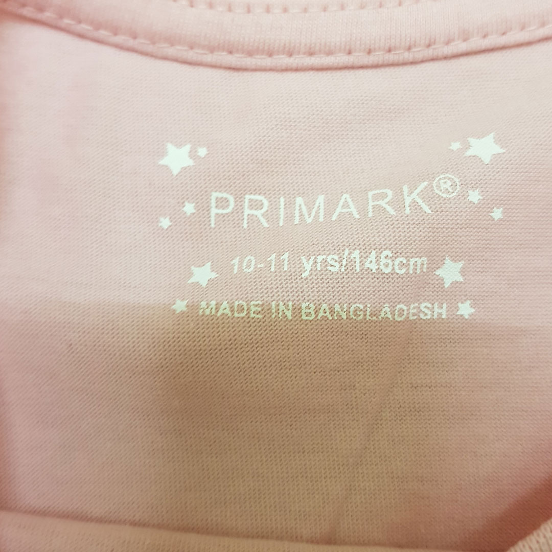 تی شرت دخترانه 26618 سایز 7 تا 15 سال مارک PRIMARK