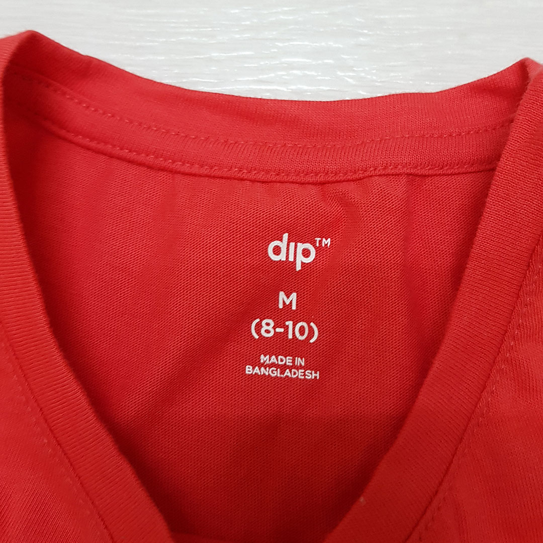 تی شرت دخترانه 26986 سایز 4 تا 16 سال مارک DIP