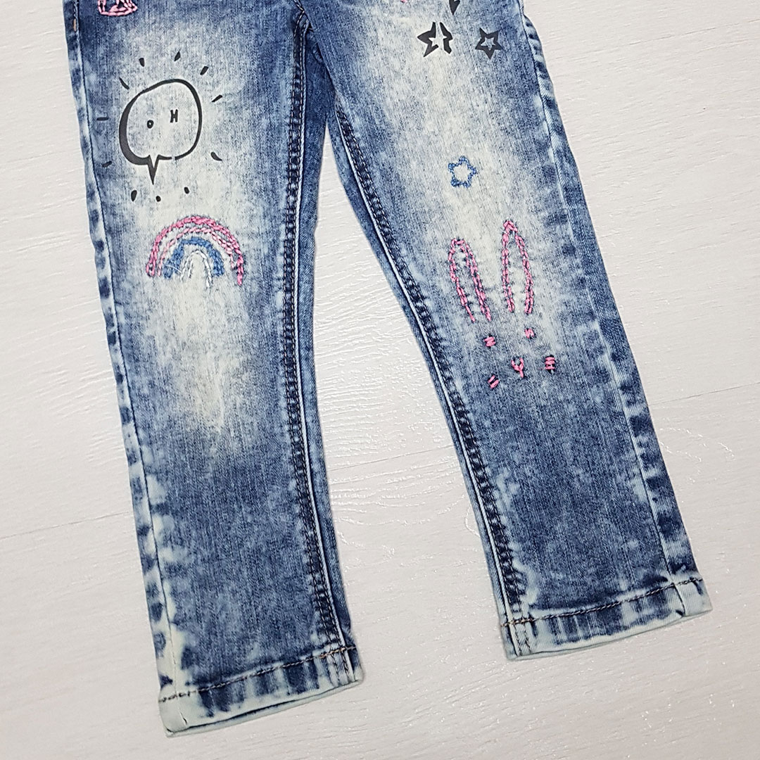 شلوار جینز دخترانه 27100 سایز 6 ماه تا 6 سال مارک NEXT