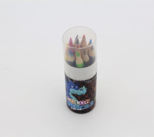 مداد رنگی 12 عددی استوانه ای کوتاه اسکای کد17305(kh)