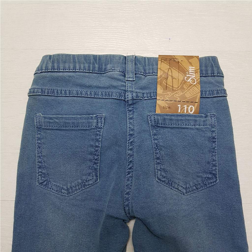 شلوار جینز دخترانه 27353 سایز 2 تا 12 سال مارک COOL CLUB