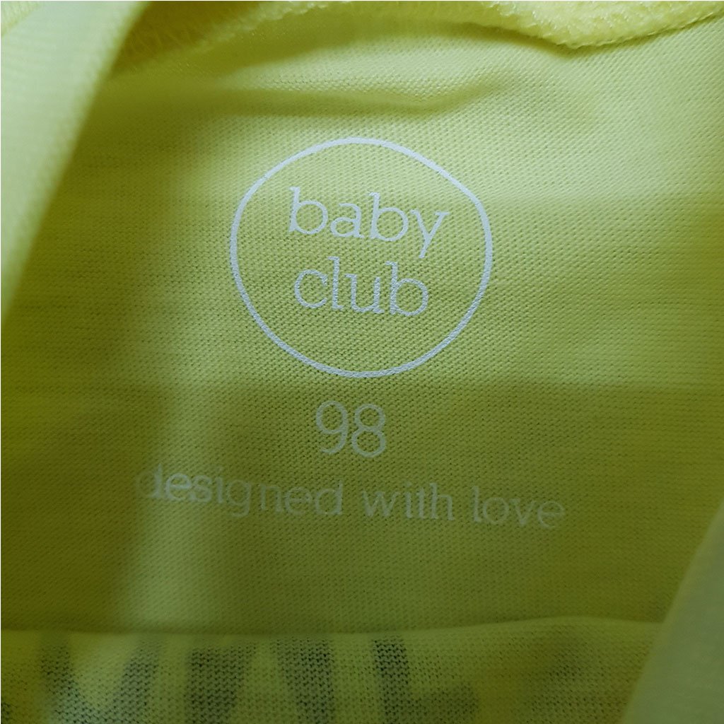 تی شرت پسرانه 27387 سایز 6 ماه تا 3 سال مارک BABY CLUB