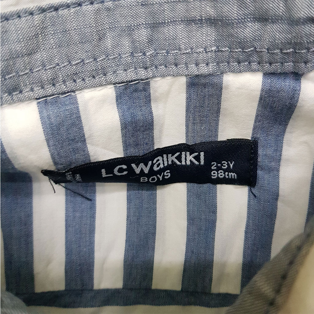 پیراهن پسرانه 27417 سایز 12 ماه تا 7 سال مارک LC WALKIKI