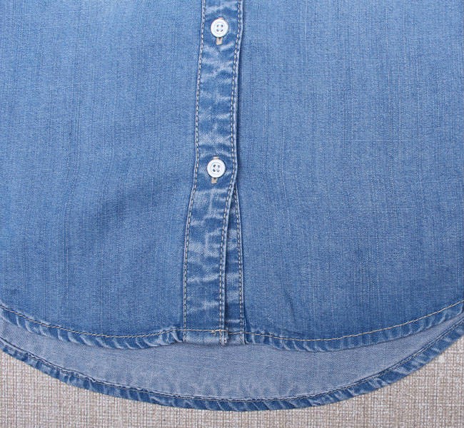 مانتو جینز کاغذی دخترانه 18910 سایز 3 تا 12 سال مارک NEXT