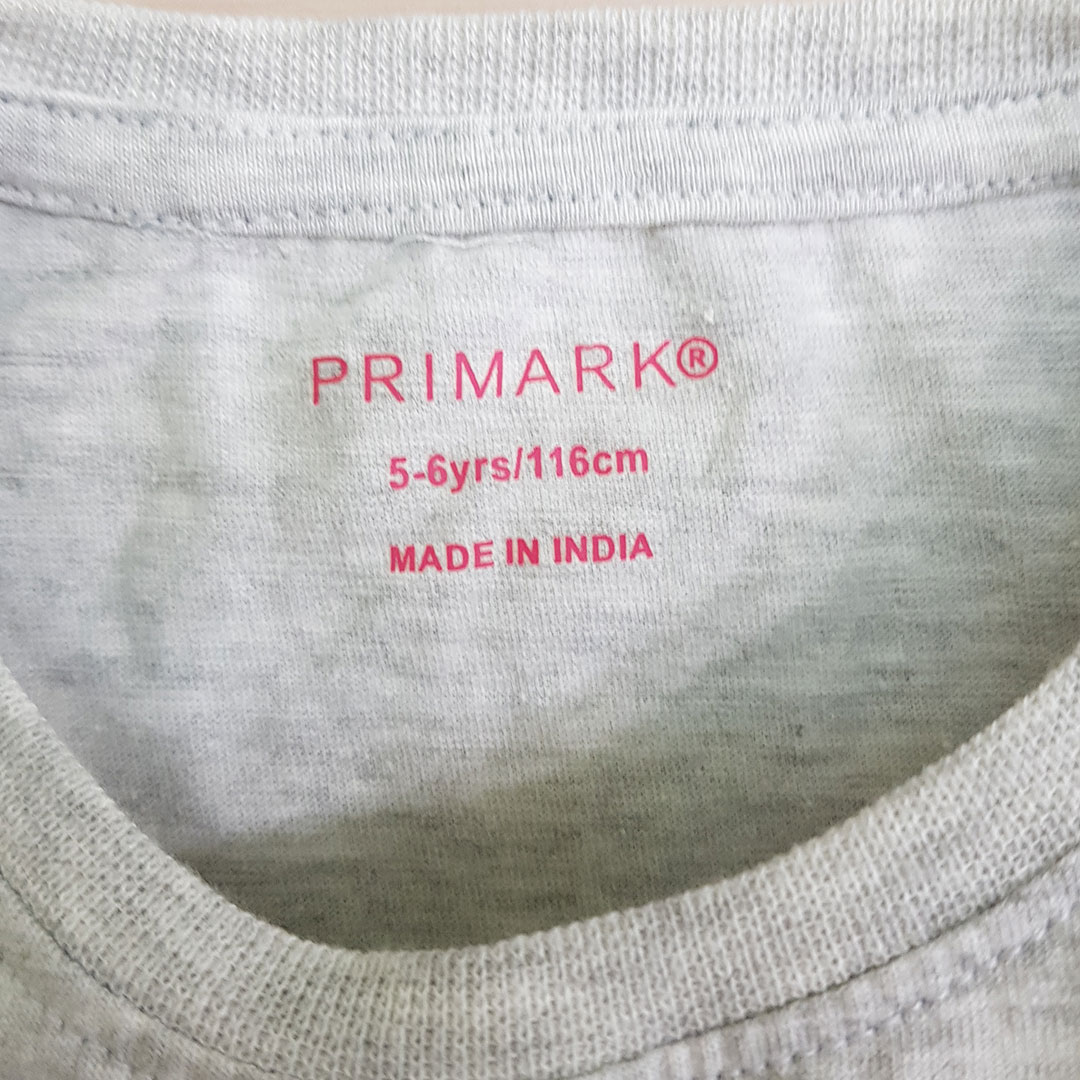 تی شرت دخترانه 24333 سایز 1.5 تا 7 سال مارک PRMARK   *