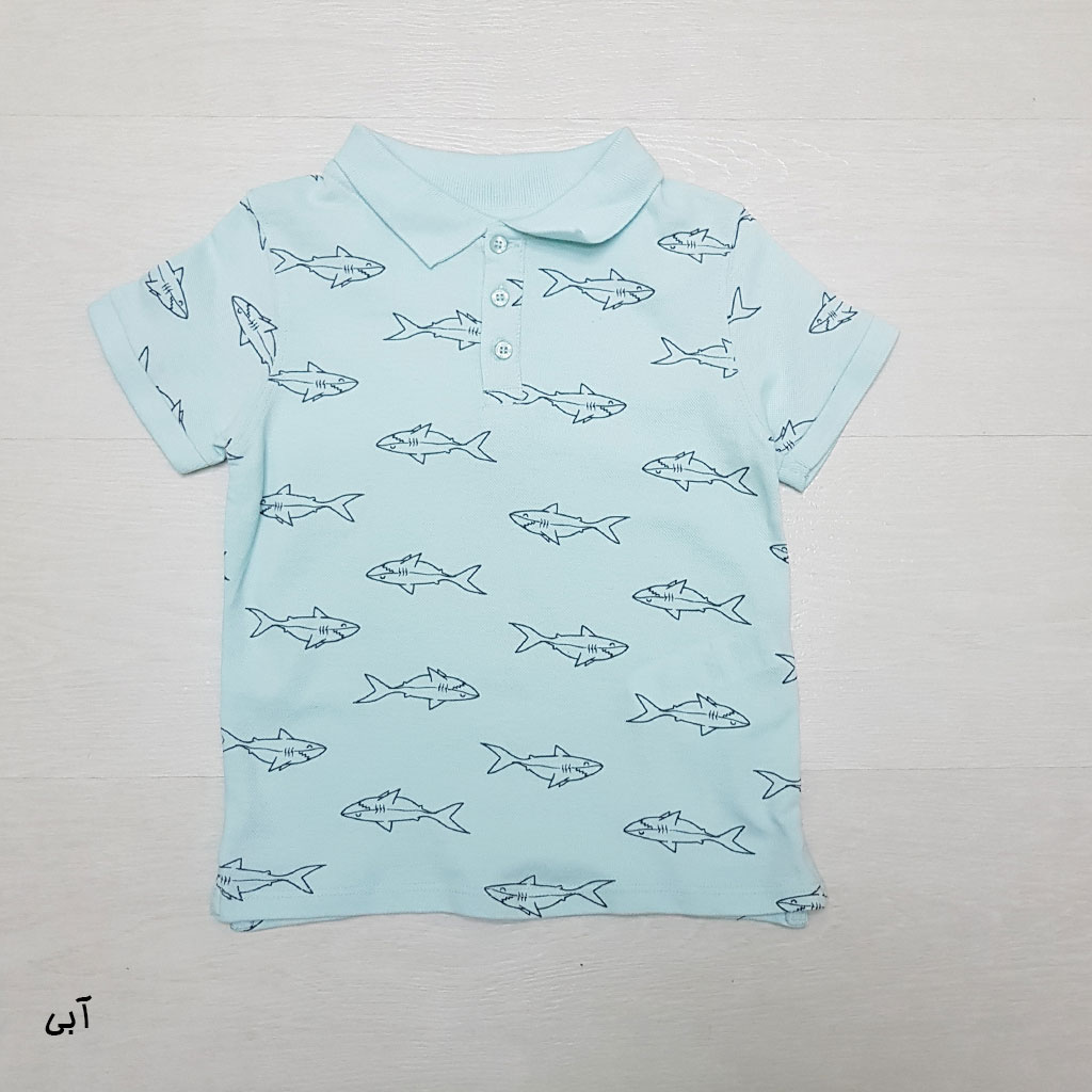 تی شرت پسرانه 27731 سایز 2 تا 10 سال مارک COTTON KIDS