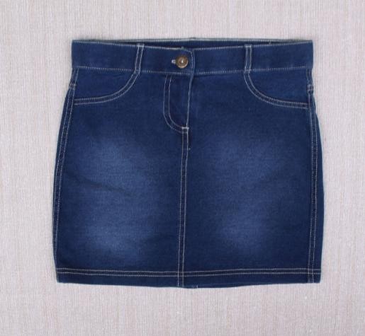 دامن کوتاه جینز دخترانه 18860 سایز 9 تا 14 سال مارک heare there