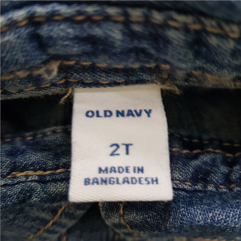 پیراهن جینز 27940 سایز 12 ماه تا 5 سال مارک OLD NAVY