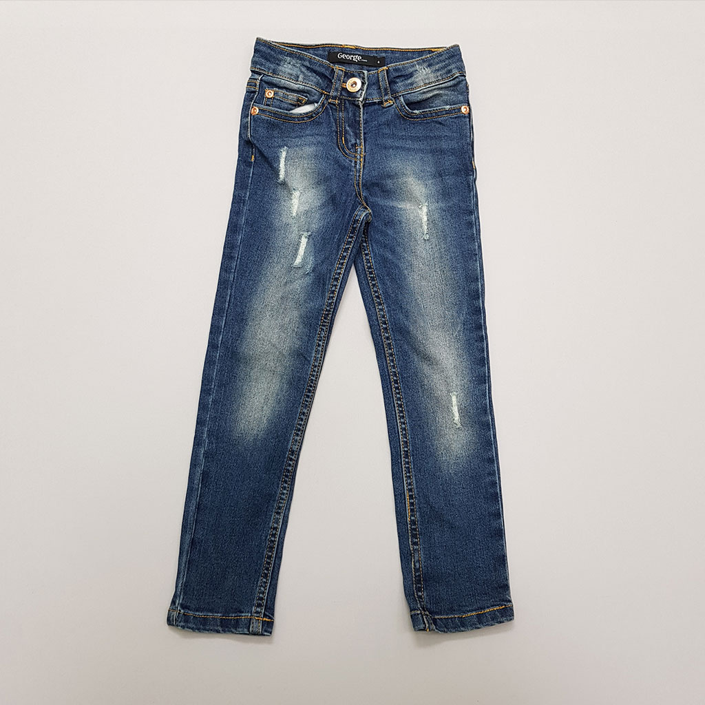شلوار جینز پسرانه 27935 سایز 4 تا 16 سال مارک GEORGE