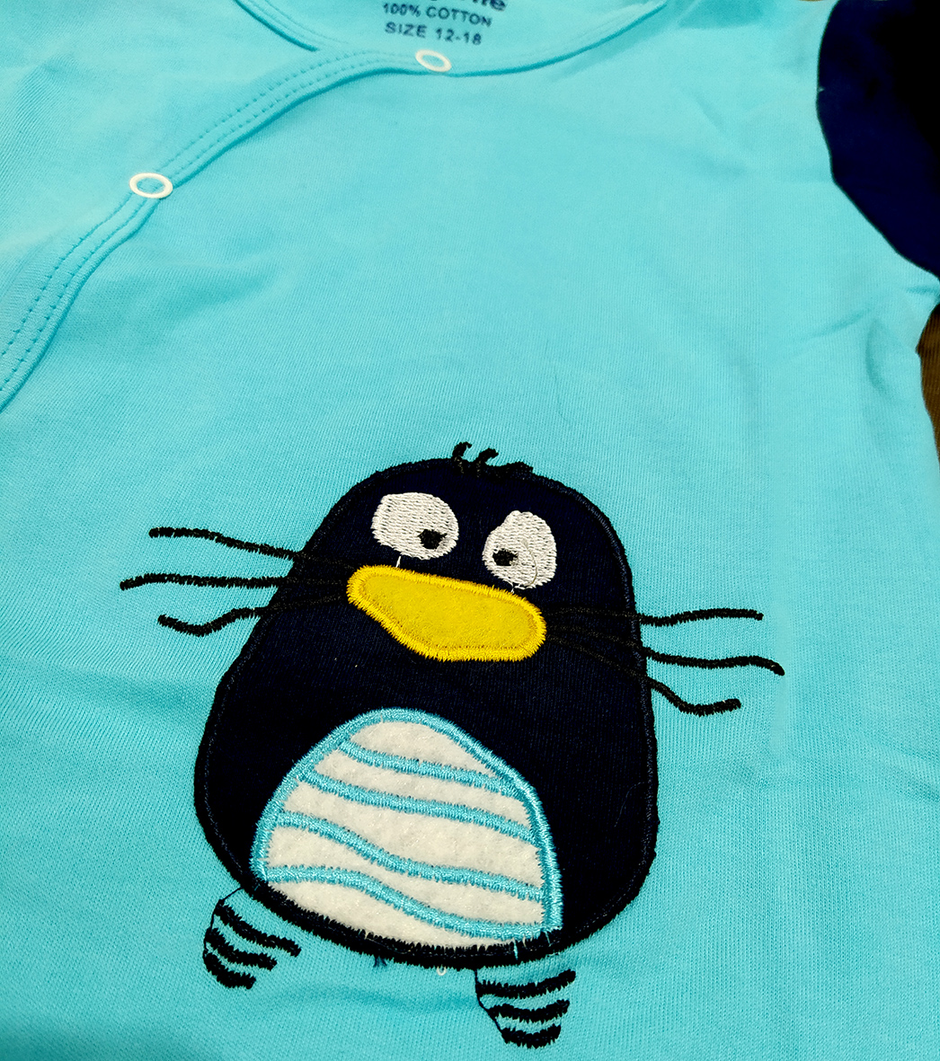 لباس سه تیکه کودک مدل پنگوئن  کد 2204056