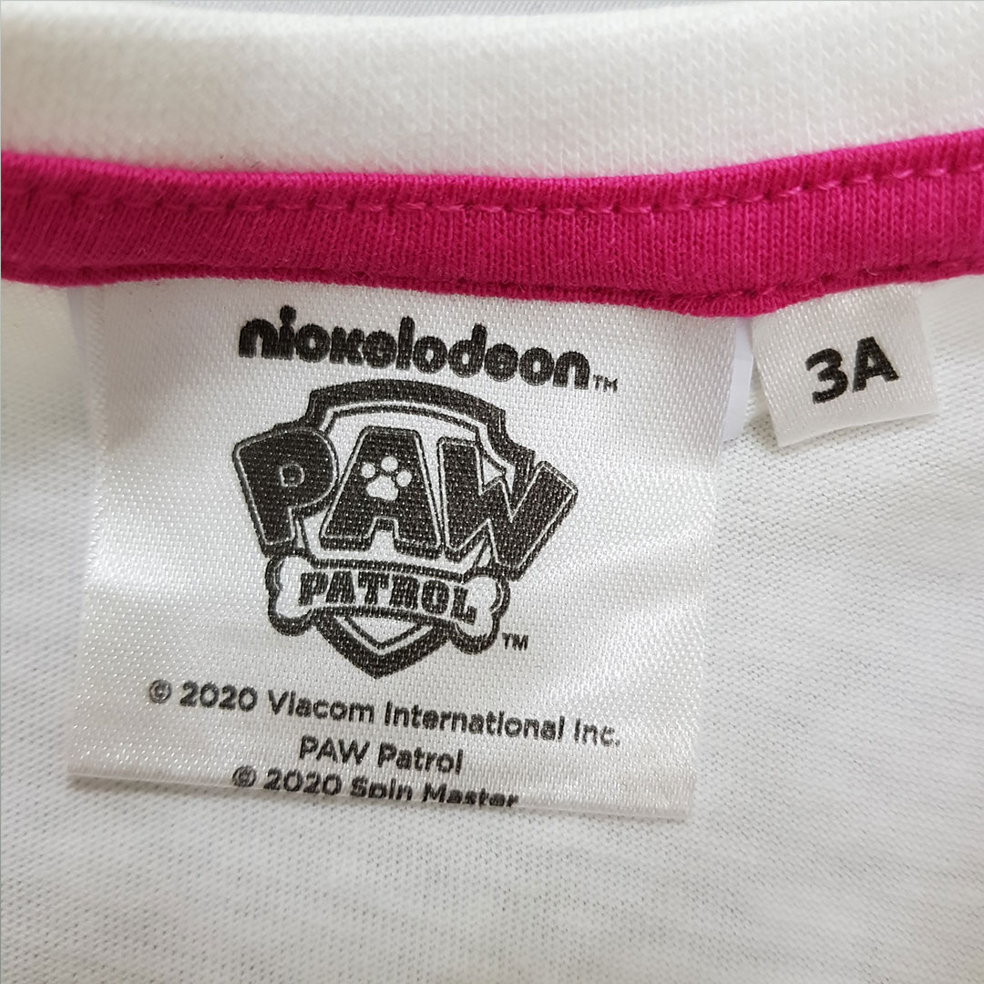 تی شرت دخترانه 28732 سایز 3 تا 6 سال کد 3 مارک NICKELODEON