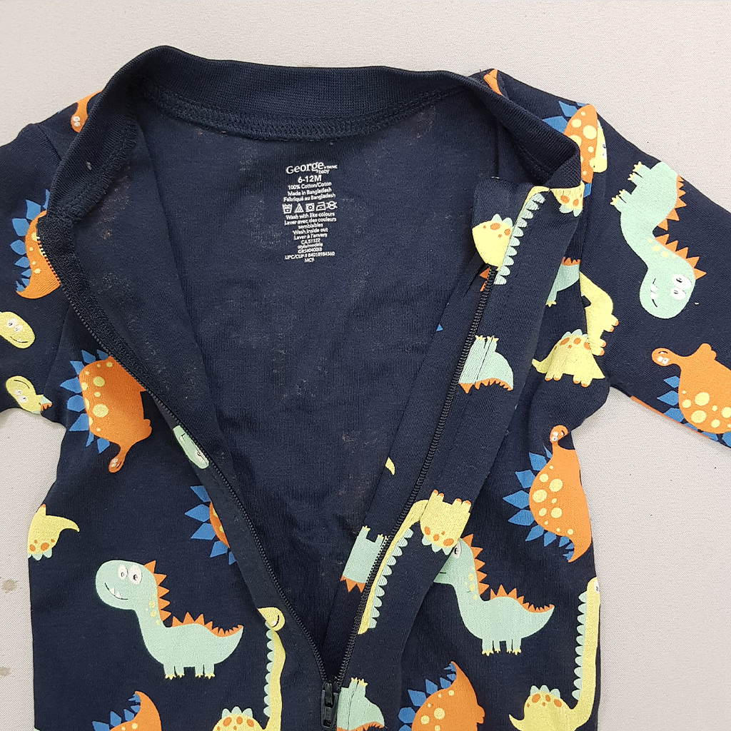 سرهمی جورابدار پسرانه 29175 سایز بدوتولد تا 5 سال مارک GRORGE