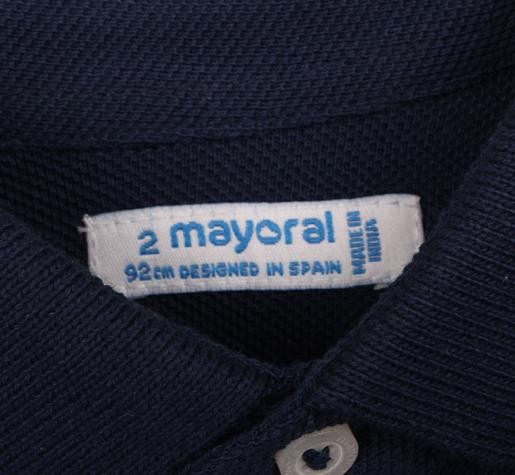تی شرت پسرانه 11950 سایز 2 تا 9 سال مارک MAYORAL