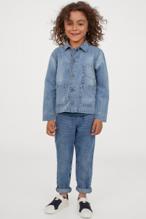 پیراهن جینز 29390 سایز 3 تا 14 سال مارک H&M