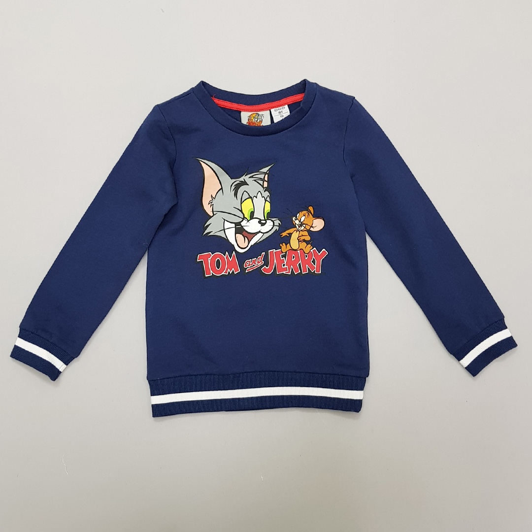 پلیور پسرانه 29802 سایز 2 تا 6 سال مارک TOM JERRY