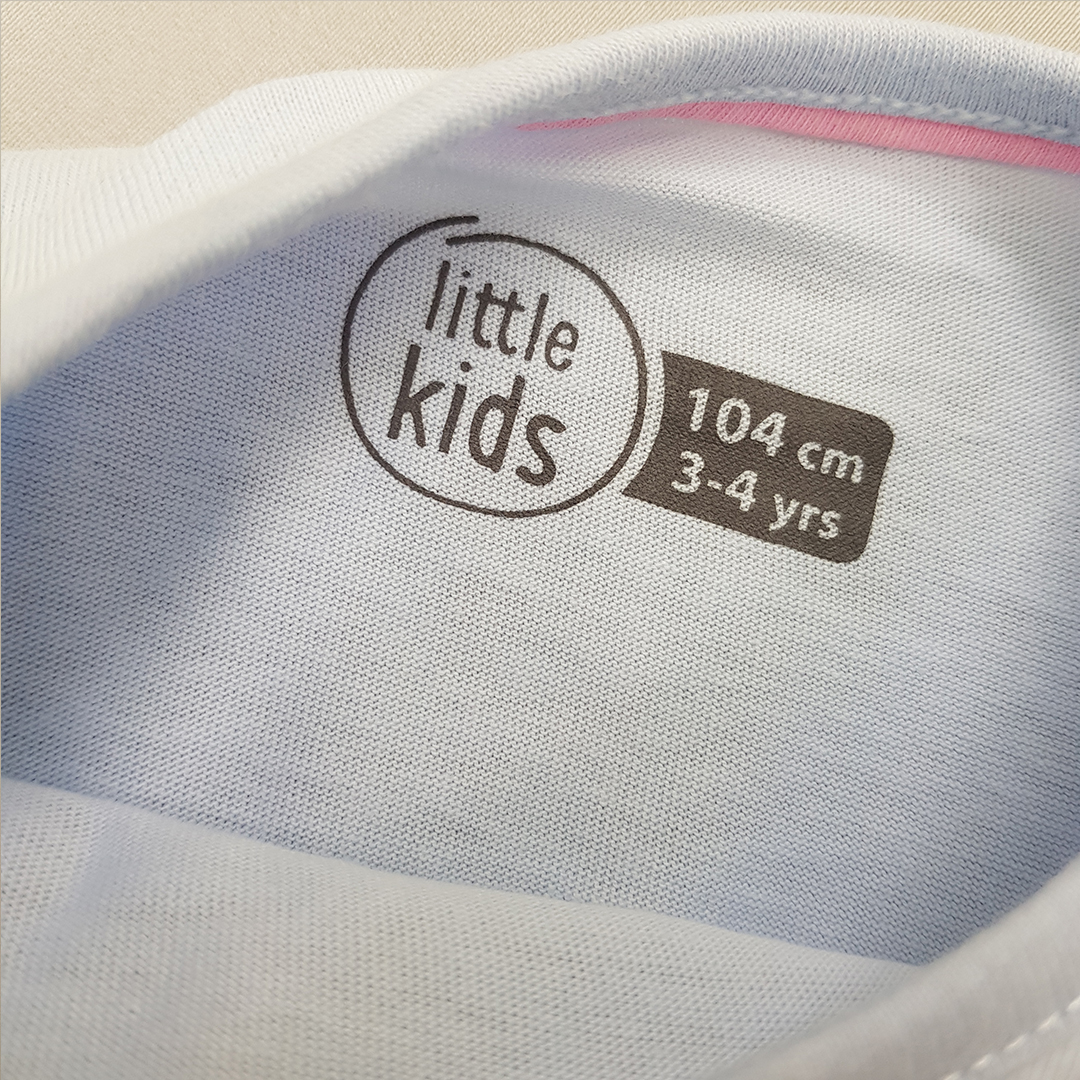 تی شرت دخترانه 30703 سایز 3 تا 9 سال کد 1 مارک LITTLE KIDS