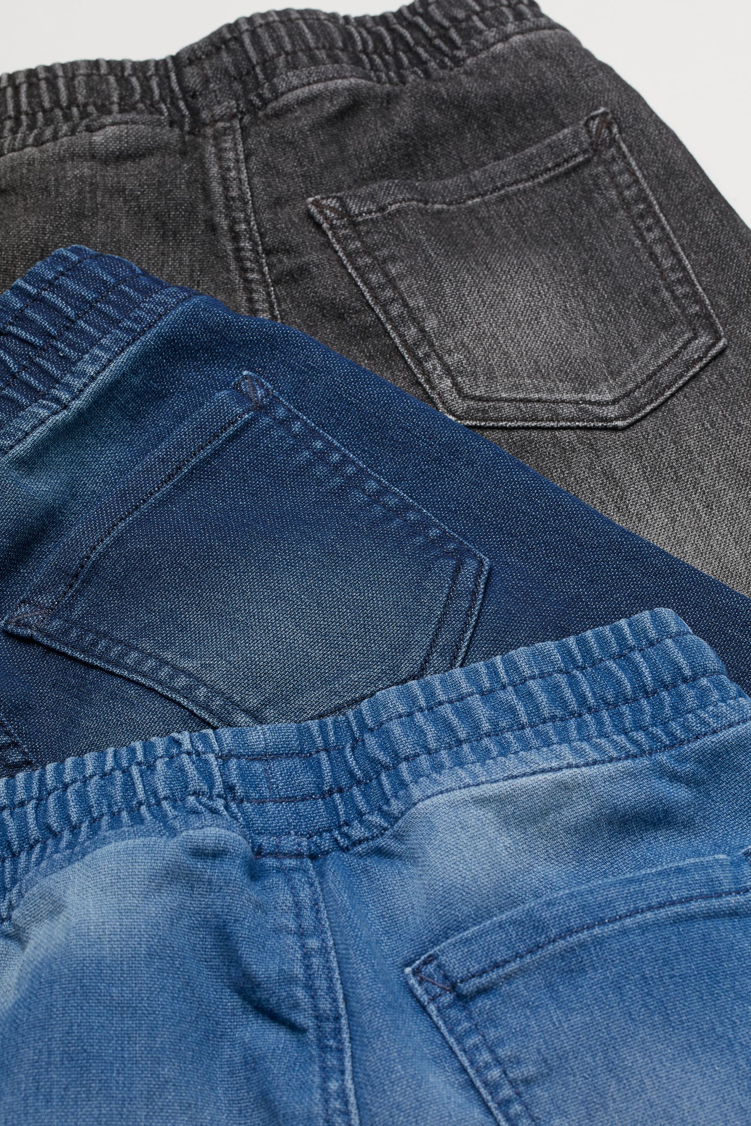 شلوارک جینز 31574 سایز 1.5 تا 10 سال مارک H&M