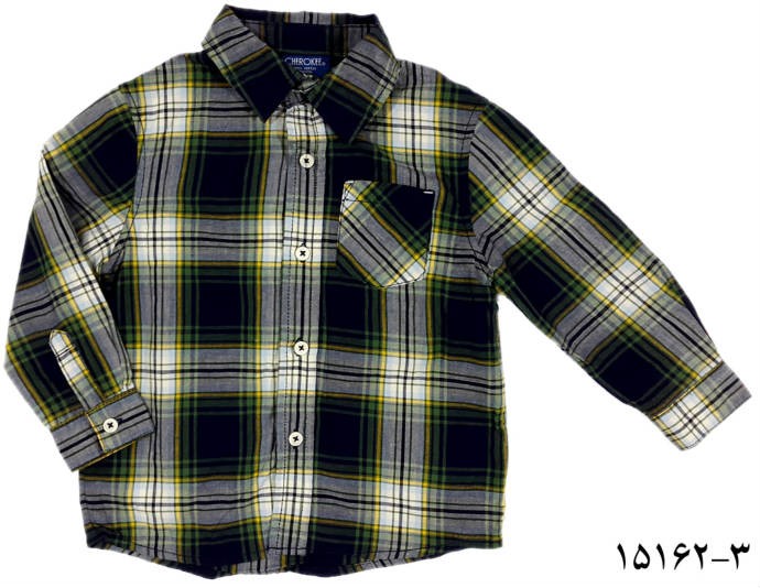 پیراهن پسرانه 15162 سایز 1 تا 5 سال