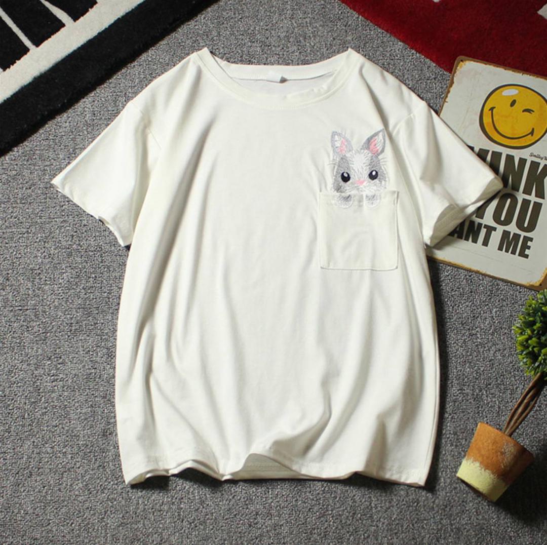 تی شرت خرگوشی دخترانه کد 72323