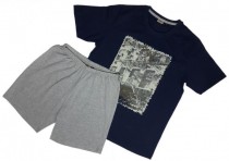 تی شرت و شلوارک مردانه 35064 سایز M,L,XL,XXL مارک LIVERGY
