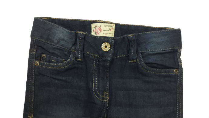 شلوار جینز دخترانه 10121 سایز 6 تا 14 سال مارک POOCPIANO