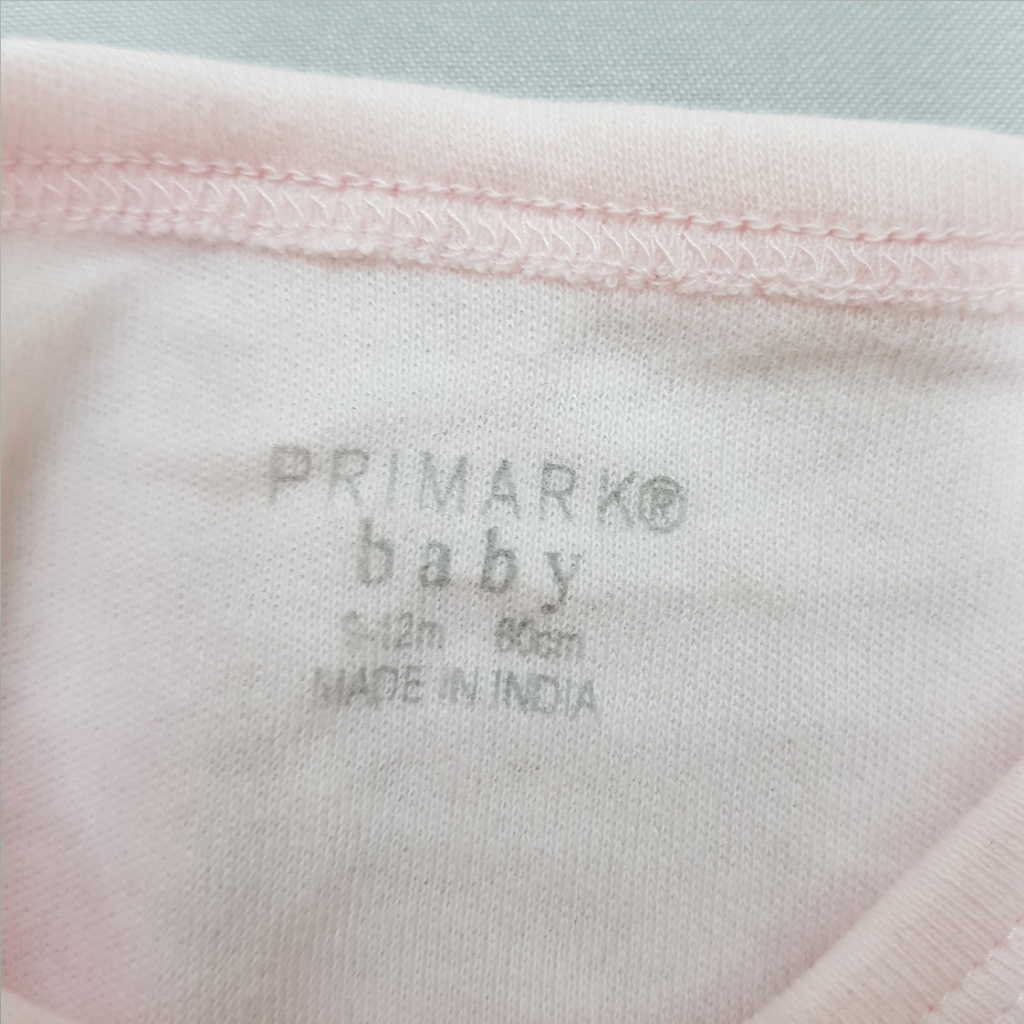 سرهمی جورابدار دخترانه 33101 سایز بدوتولد تا 12 ماه مارک Primark
