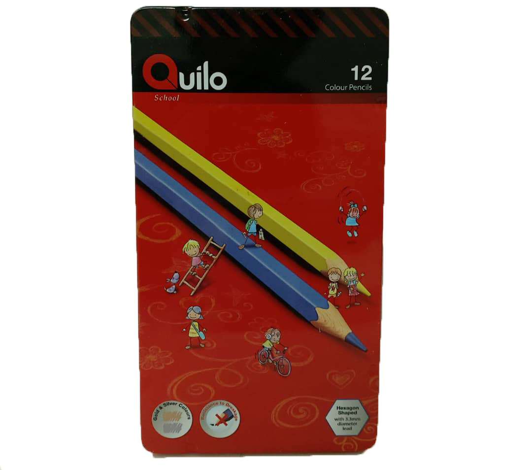 مداد رنگی  12 تای (Quilo) کد 60909