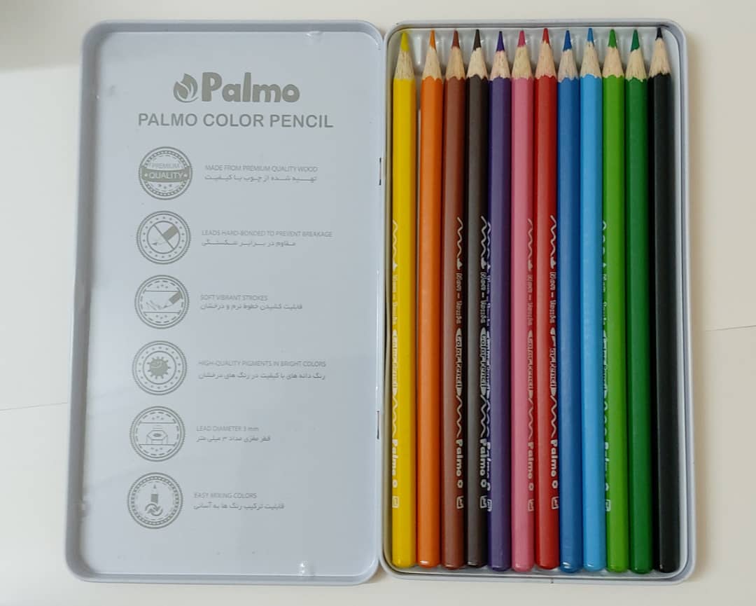 مداد رنگی  12 تای (Quilo) کد 60909