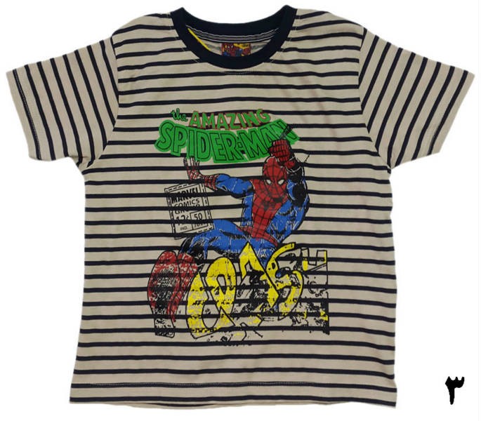 تی شرت پسرانه 15298 سایز 2 تا 5 سال مارک spiderman
