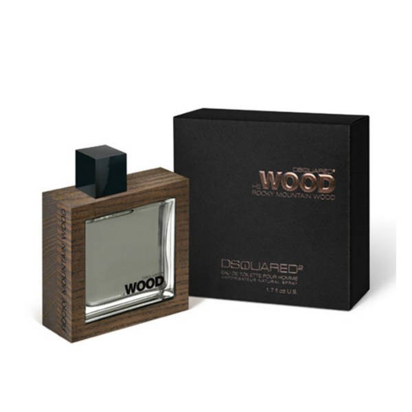 ادو تويلت مردانه ديسکوارد مدل He Wood Rocky Mountain Wood کد 10446 perfume