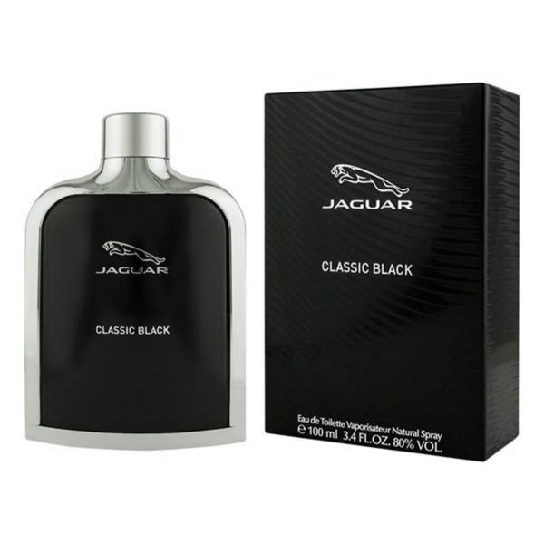 ادو تويلت مردانه جگوار مدل Classic Black کد 10444 perfume