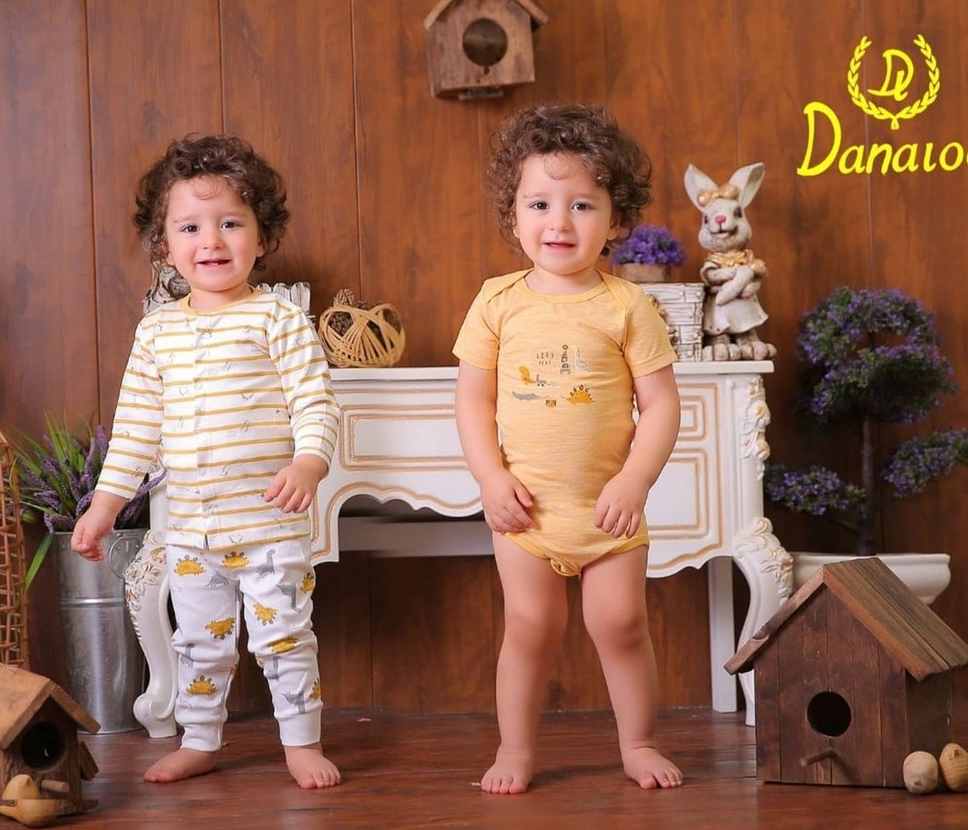 لباس سه تیکه کودک دانالو  مدل دایناسور کد 2204489