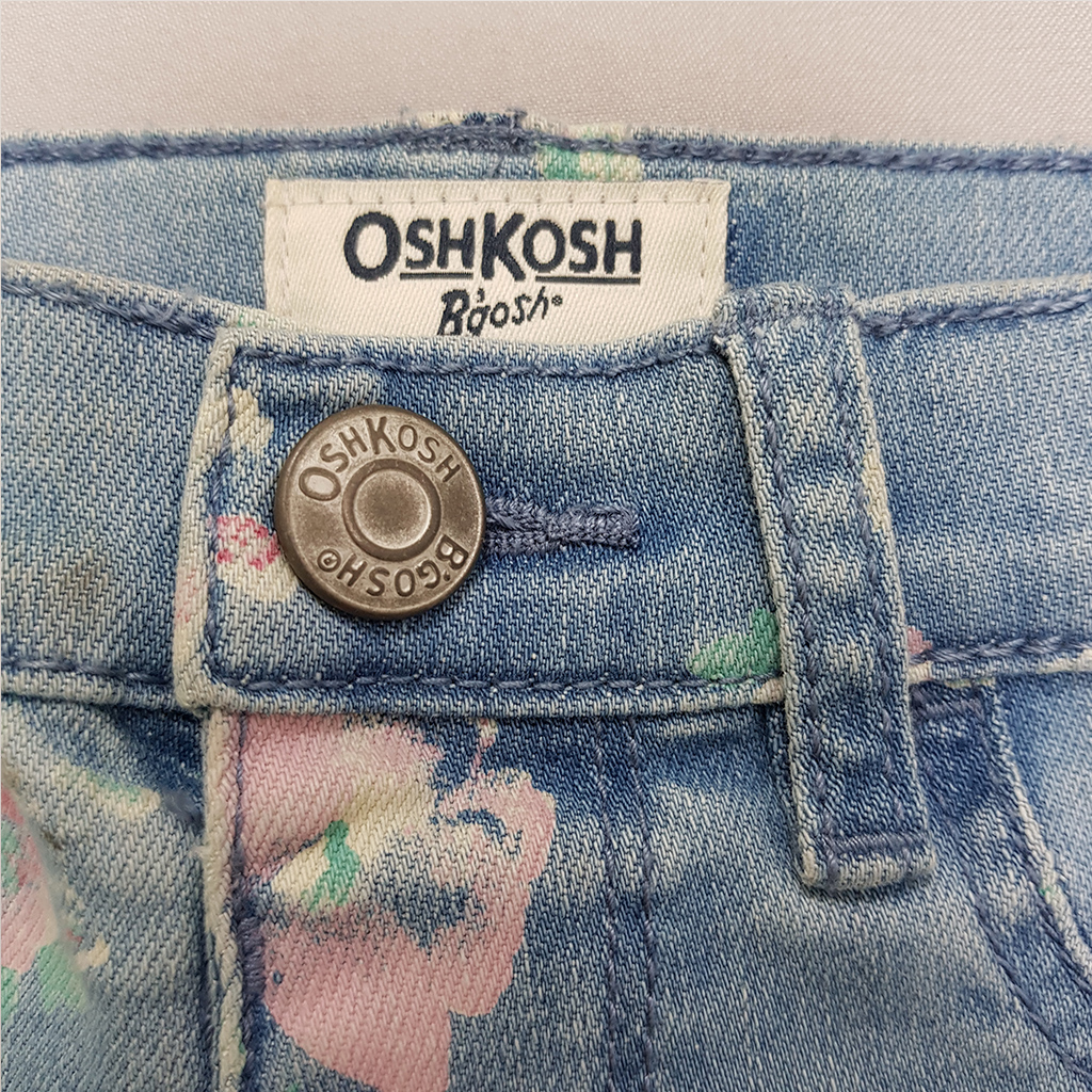 شلوار جینز دخترانه 34732 سایز 6 ماه تا 14 سال مارک OSHKOSH
