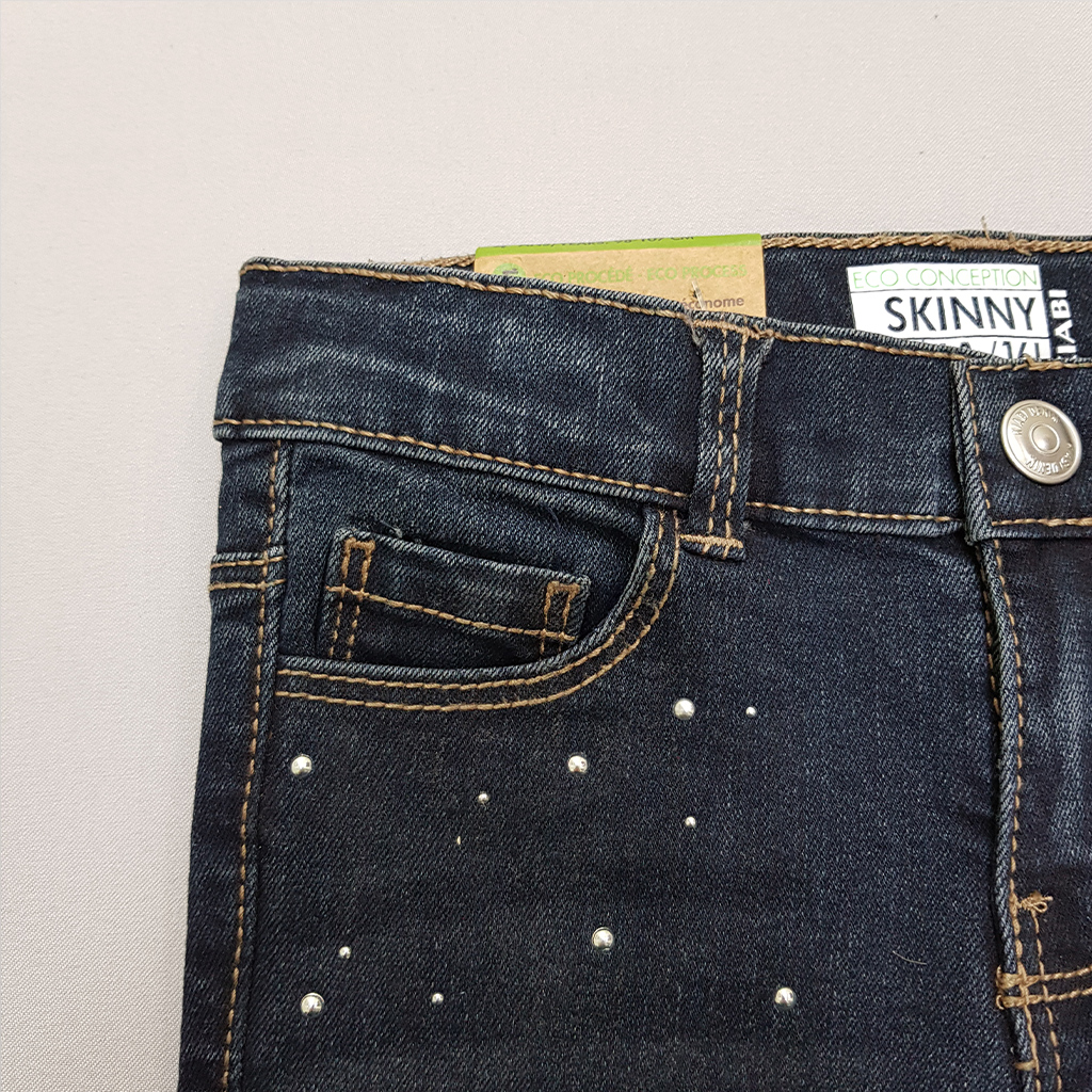 شلوار جینز دخترانه 34778 سایز 4 تا 13 سال مارک KIABI