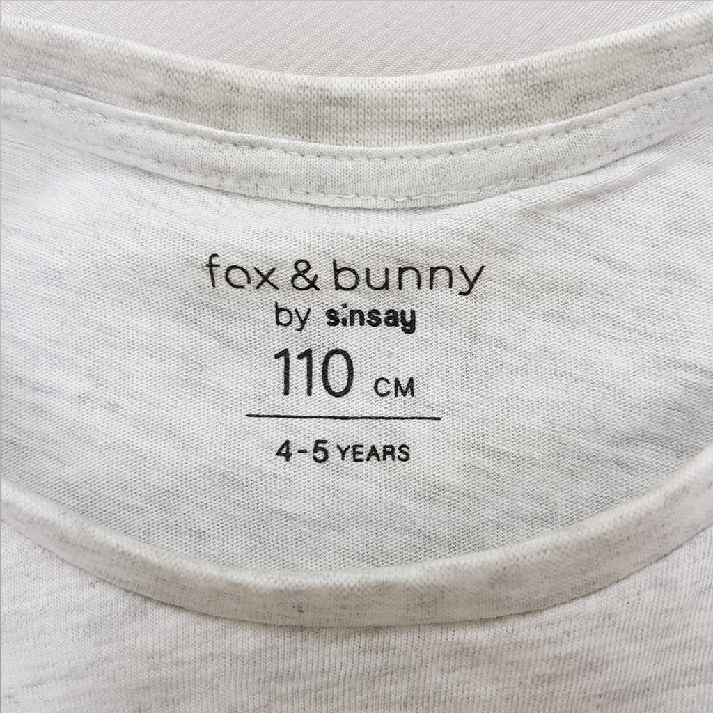 تی شرت پسرانه 35032 سایز 4 تا 12 سال کد 1 مارک Fox&Bunny