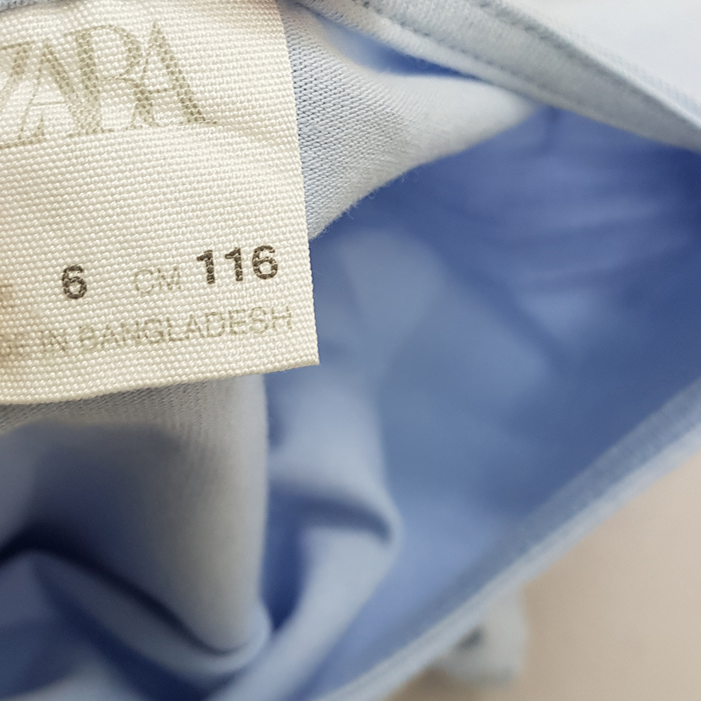 بادی دخترانه 34906 سایز 6 تا 14 سال مارک Zara   *