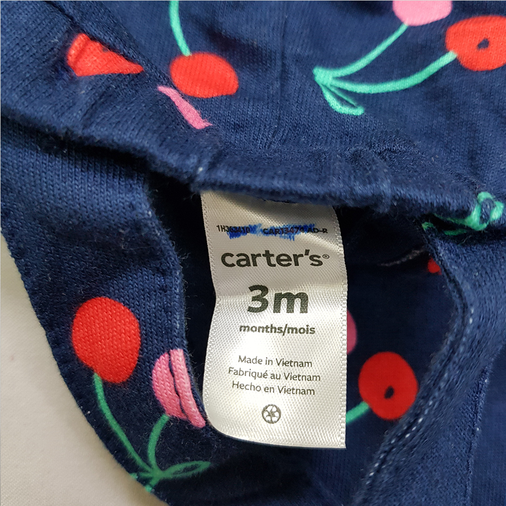 ست دخترانه 35271 سایز 3 تا 24 ماه کد 1 مارک Carters