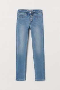 شلوار جینز دخترانه 35832 سایز 7 تا13 سال مارک POCOPIANO