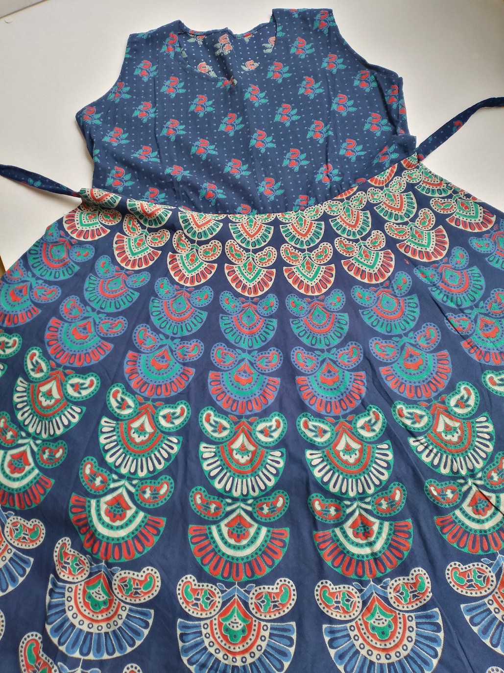لباس ساحلی طرح لنگی هندی زنانه کد 2207046