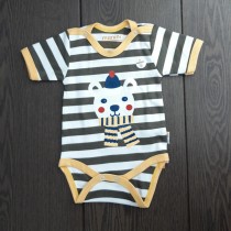 زیردکمه دار نوزادی مارک manini سایز 0 تا 3 کد 6003064