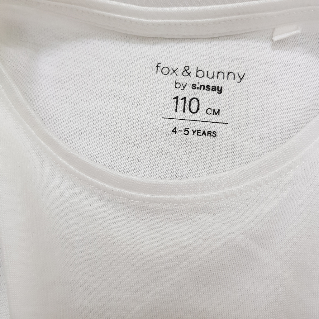 تی شرت دخترانه 36170 سایز 1.5 تا 10 سال کد 8 مارک Fox&bunny