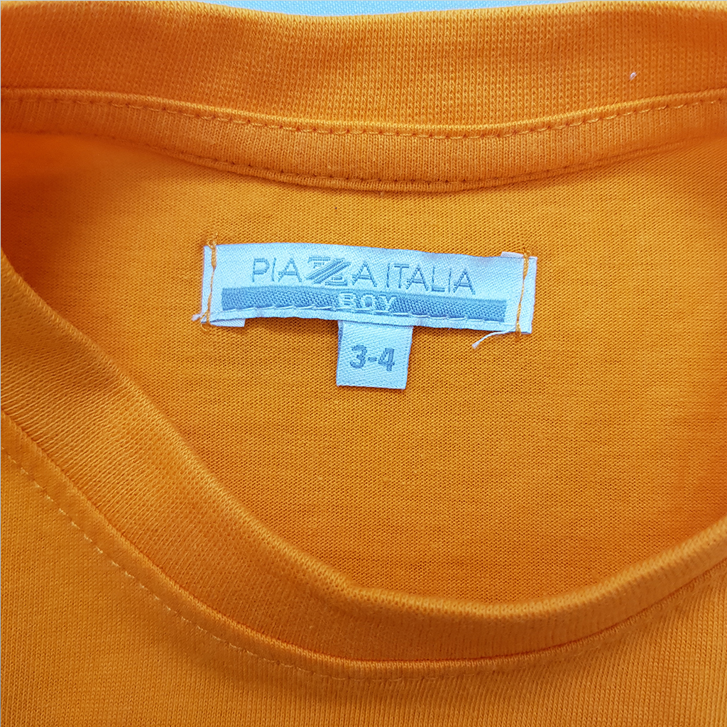 تی شرت پسرانه 36277 سایز 2 تا 14 سال مارک PIAZAITALIA