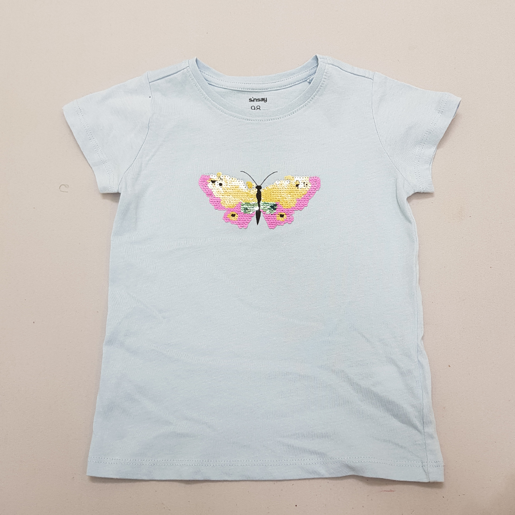 تی شرت دخترانه 36309 سایز 2 تا 10 سال مارک Sinsay